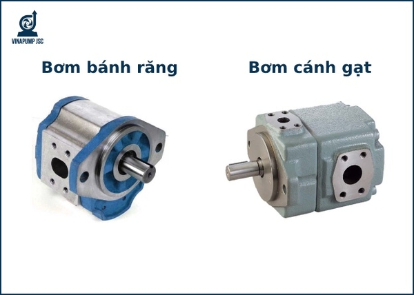 So sánh bơm bánh răng và bơm cánh gạt: nên dùng loại nào?