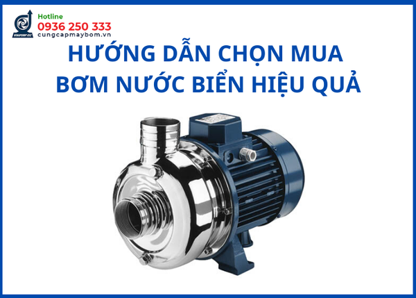 HƯỚNG DẪN CHỌN MUA BƠM NƯỚC BIỂN HIỆU QUẢ