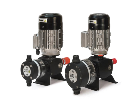 BƠM ĐỊNH LƯỢNG PISTON/ MÀNG TRUYỀN ĐỘNG BẰNG ĐỘNG CƠ DOSITEC