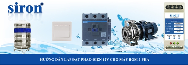 Thiết bị chống giật cho máy bơm nước chuyển nguồn an toàn phao điện Thiết bị chống giật cho máy bơm nước chuyển nguồn an toàn phao điện