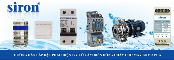 Cách lắp relay chuyển nguồn phao điện có khởi động từ và rơ le nhiệt Cách lắp relay chuyển nguồn phao điện có khởi động từ và rơ le nhiệt