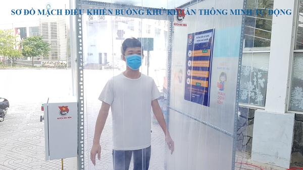 Hướng dẫn lắp sơ đồ mạch điện điều khiển buồng khử khuẩn tự động Hướng dẫn lắp sơ đồ mạch điện điều khiển buồng khử khuẩn tự động