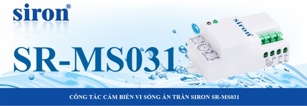Hướng dẫn lắp công tắc cảm ứng vi sóng ẩn trần ẩn tường Siron Sr-MS031 Hướng dẫn lắp công tắc cảm ứng vi sóng ẩn trần ẩn tường Siron Sr-MS031