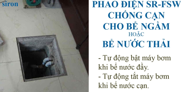 Sơ đồ lắp đặt rơ le chống giật phao điện chống cạn cho máy bơm nước Sơ đồ lắp đặt rơ le chống giật phao điện chống cạn cho máy bơm nước