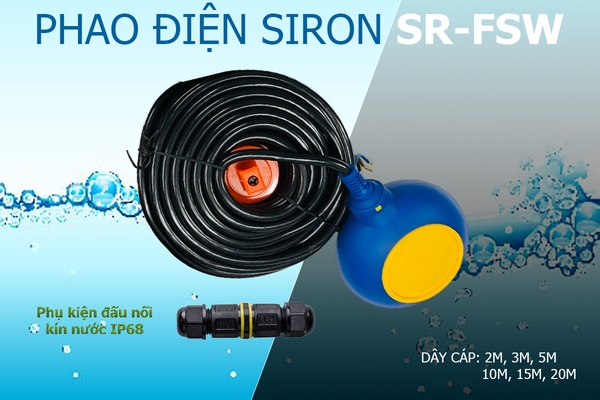 Cách lắp còi báo động tự động khi bể nước đầy hoặc nước cạn bằng phao Cách lắp còi báo động tự động khi bể nước đầy hoặc nước cạn bằng phao