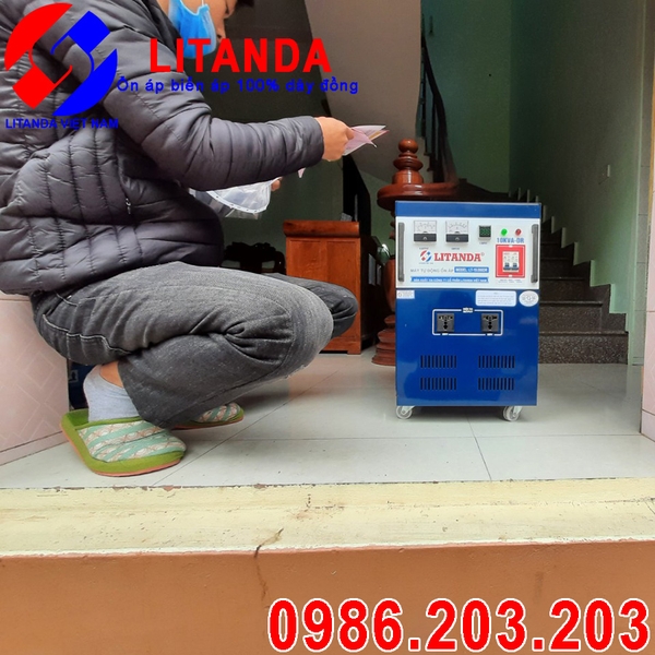 DỊCH VỤ LẮP ĐẶT MÁY ỔN ÁP STANDA, LIOA