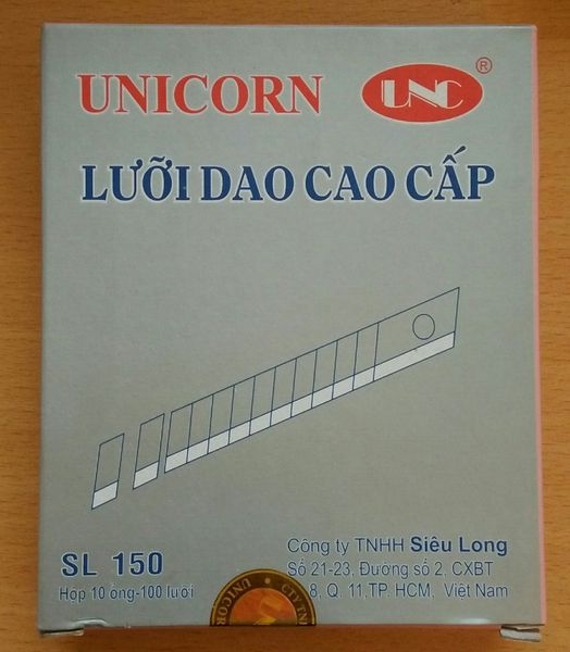 Lưỡi dao  Unicorn 18mm