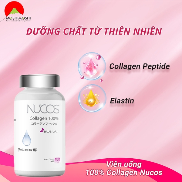 Thành phần có trong viên uống Collagen Nhật Bản