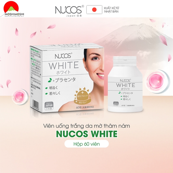 Viên uống trắng da trị nám Nucos White