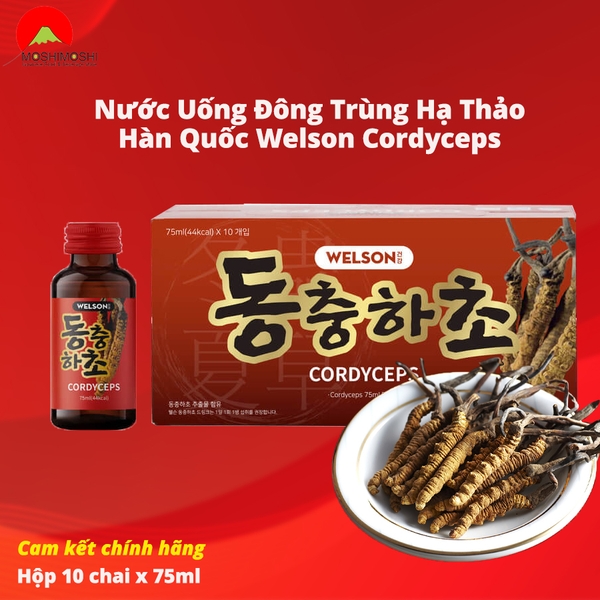 Nước uống đông trùng hạ thảo Hàn Quốc chính hãng