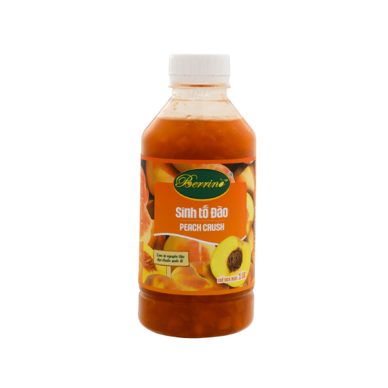 Sinh tố Đào BERRINO - Chai 1L