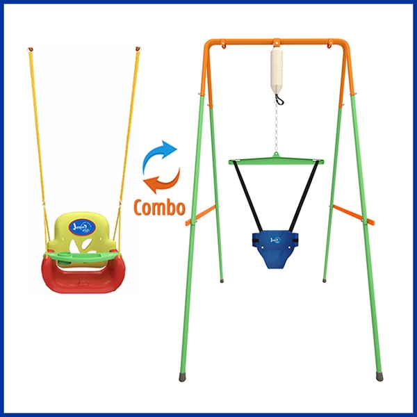 Combo Xích Đu Nhún Nhảy và Ghế Jumper Kids - JPKG101