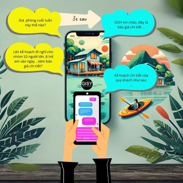 Chatbot GISY – trợ lý số hoàn hảo cho chuyến đi chill nhất!