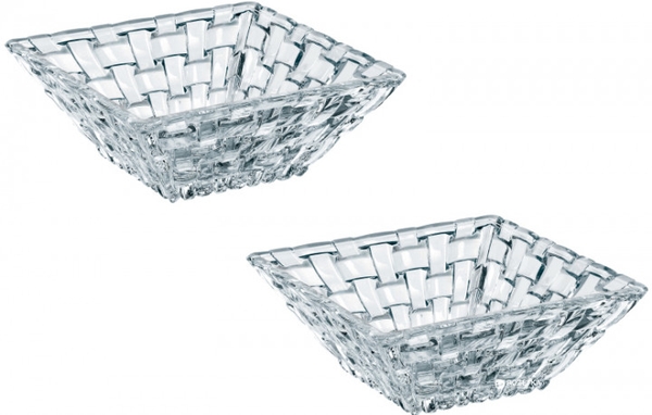 Set bát vuông 2 món Nachtmann Bossa Nova 89694 SCHALE QUADRATISCH 12 CM  SET/2 | Phương mart