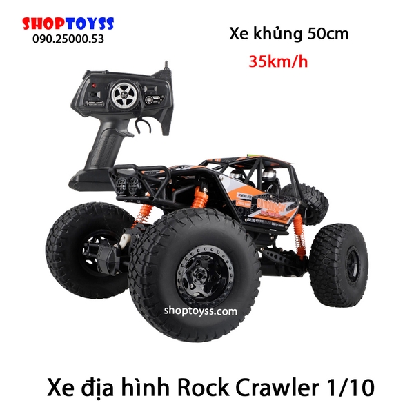 Xe địa hình điều khiển ROCK CRAWLER RC Car 1:10  leo dốc