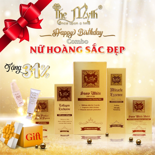 COMBO “Nữ Hoàng Sắc Đẹp” – Giữ Mãi Nét Tươi Trẻ Rạng Ngời