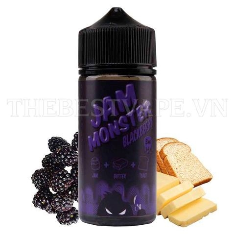 Tinh dầu vape Malysia vị béo Jam Monster Blackberry