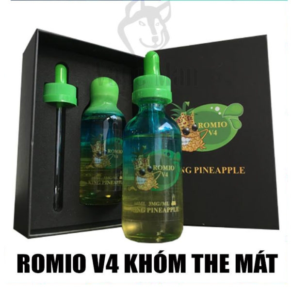 Bán Tinh Dầu Vape King Pineapple Romio 60ml