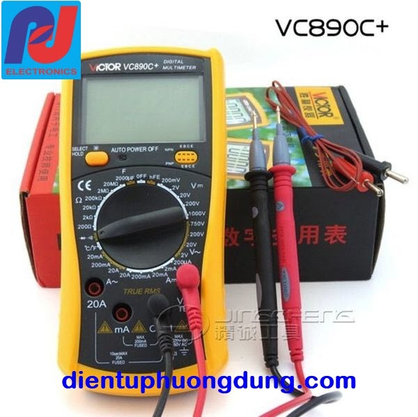 Đồng hồ vạn năng số Victor VC890C