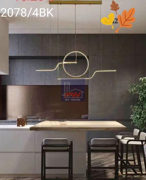 Đèn thả trần LED nghệ thuật kiểu dáng hiện đại