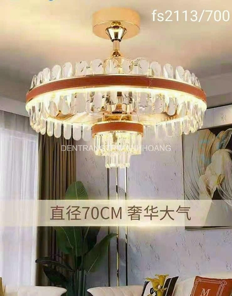 Đèn Thả Pha Lê Ø800