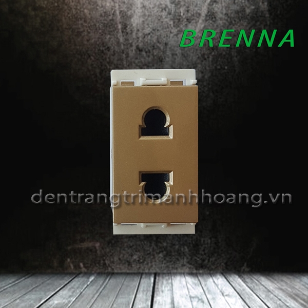 Hạt ổ cắm đơn 16A Brenna