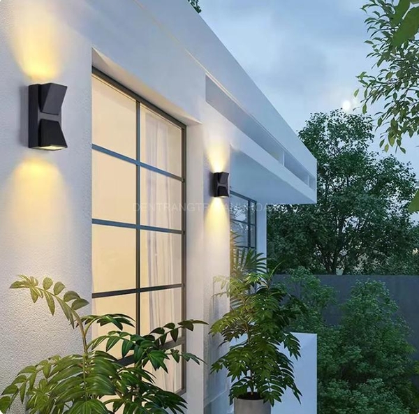 Đèn hắt tường 2 đầu trong nhà và ngoài trời