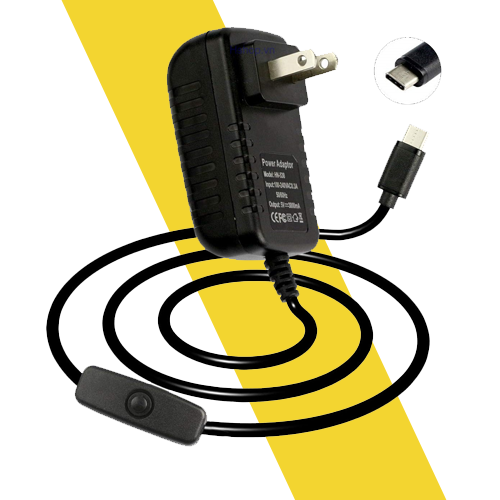 Nguồn 5V 3A USB Type C Raspberry Pi