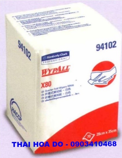 WYPALL X80 QTR 94102 (giấy thấm dầu hóa chất chuyên dụng trong công nghiệp)