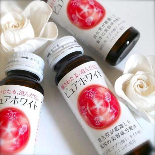 Nước uống làm trắng da Pure White Shiseido - Hàng Nhật nội địa Siêu thị  SAKURA | Hàng Nhật nội địa & Sakura Beauty | SAKURA Store