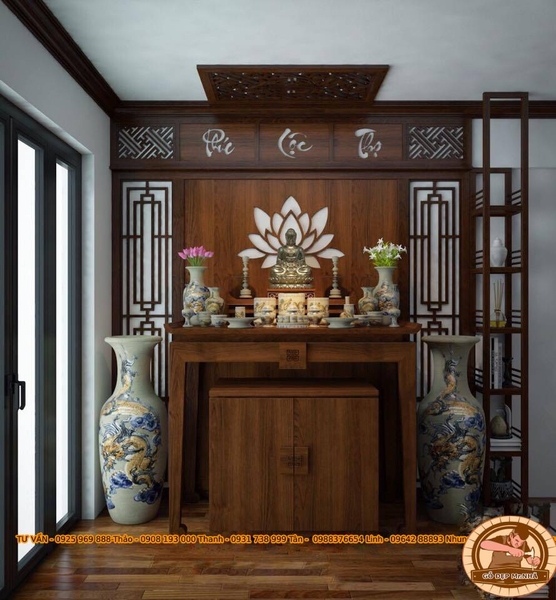 Cách cắm hoa bàn thờ Phật chuẩn quy phong mà ai cũng nên biết
