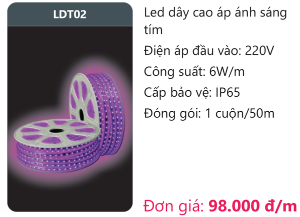 Đèn Led dây Duhal LDT02