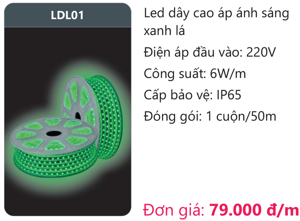 Đèn Led dây Duhal LDL01