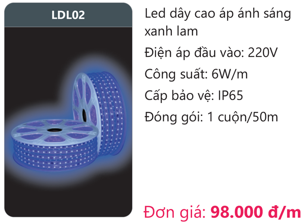 Đèn Led dây Duhal LDL02