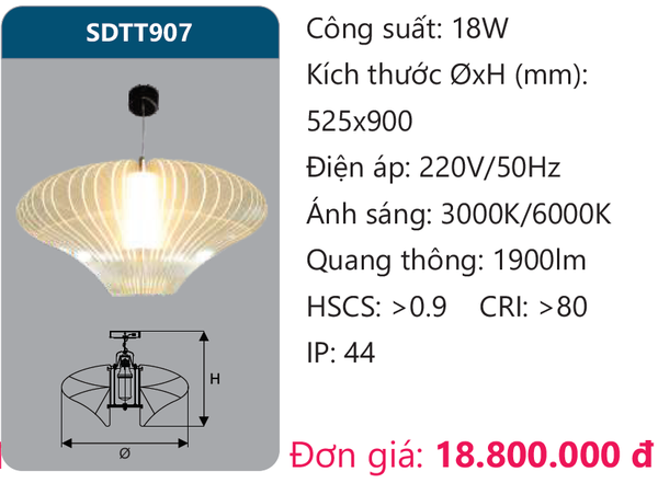 Đèn Led treo thả phòng họp SDTT907