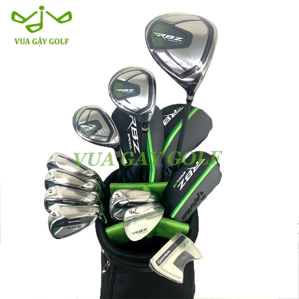 Bộ Gậy Golf CLUB SET  TAYLORMADE ,RBZ Speedlite Men (DR,5W,U5,7-P,S,PT) Graphite Flex R +Bag