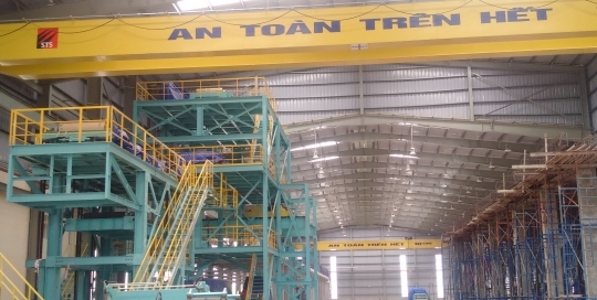 Cổng trục đôi 10 tấn 25 tấn