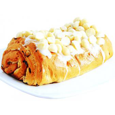 Apple & Macadamia Log