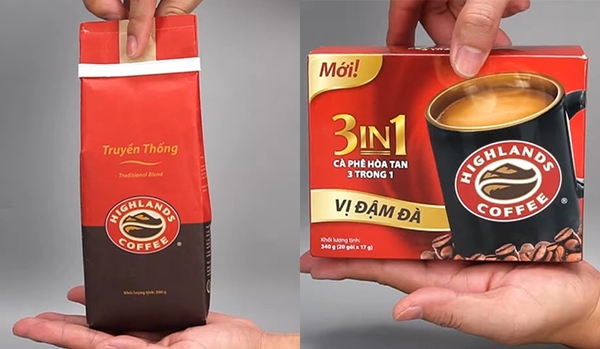 cà phê Highlands 3 in 1