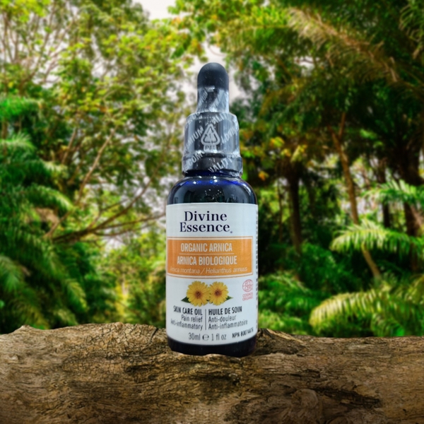 DẦU DƯỠNG DA CÚC KIM SA ARNICA OIL HỮU CƠ DIVINE ESSENCE