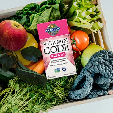 VITAMIN B12 THÔ RAW B-12 VITAMIN CODE GARDEN OF LIFE