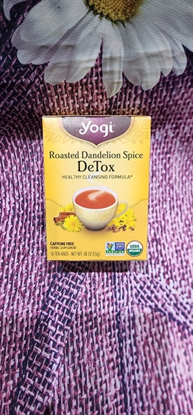 TRÀ HỮU CƠ YOGI HỖ TRỢ THẢI ĐỘC ROASTED DANDELION SPICE DETOX