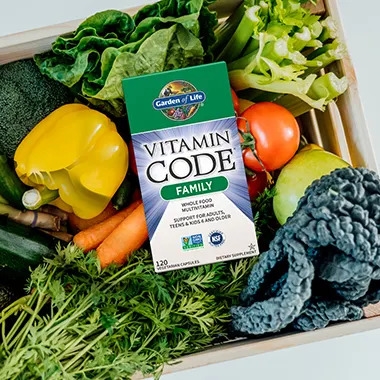 VITAMIN TỔNG HỢP CHO CẢ GIA ĐÌNH VITAMIN CODE FAMILY - GARDEN OF LIFE