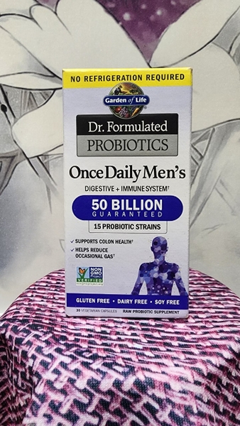 MEN LỢI KHUẨN HỖ TRỢ SỨC KHỎE NAM GIỚI DR. FORMULATED PROBIOTICS