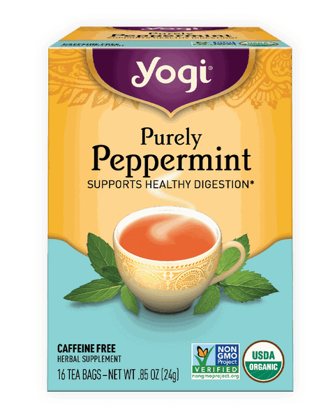 TRÀ HỮU CƠ YOGI BẠC HÀ PEPPERMINT