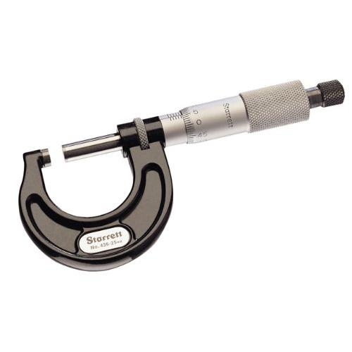 0-25mm Panme đo ngoài Starret 436.2MXRL-25