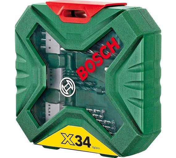 Bộ mũi khoan tổng hợp X-Line 34 chi tiết 2607010608