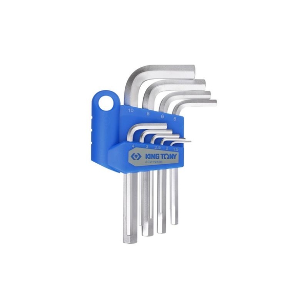 Bộ lục giác hệ Metric 7 chi tiết ngắn Kingtony 20219MR