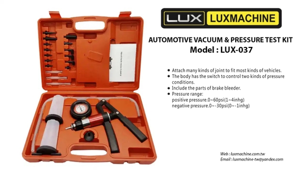 Bộ dụng cụ kiểm tra chân không và áp suất Luxmachine LUX-037