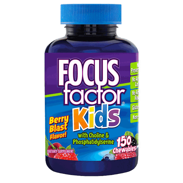 Thực phẩm chức năng bổ não cho trẻ Focus Factor Kids 150 viên